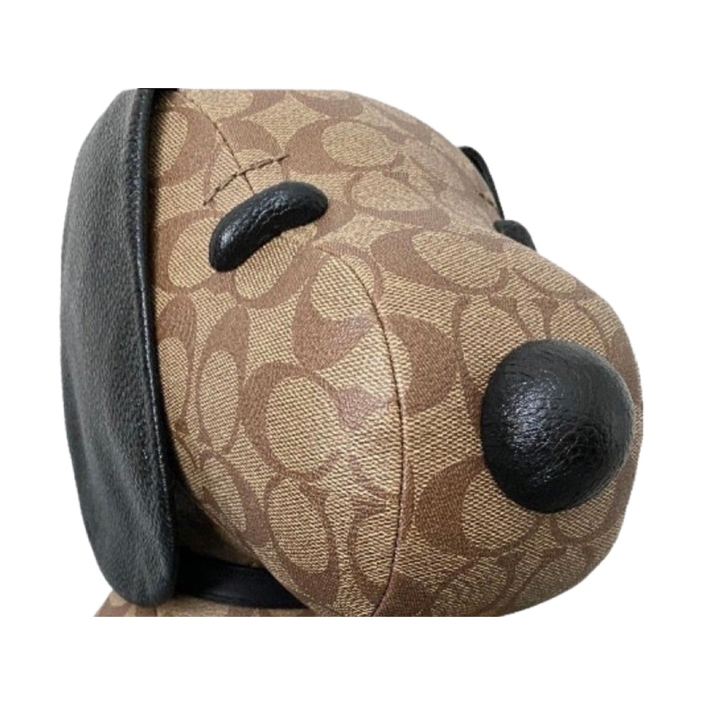 Coach X Peanuts Snoopy Collectible In Signature Canvas Plush Doll - Picture 5 of 11